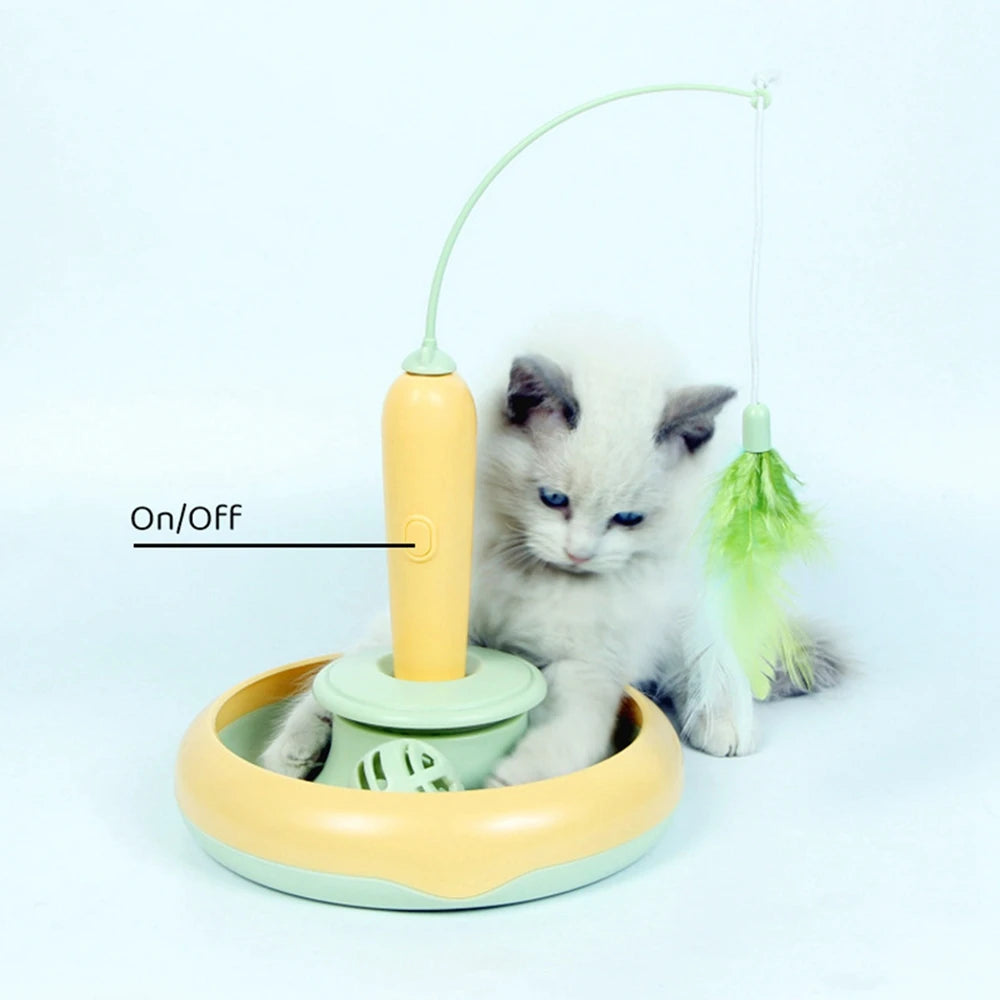 Spinning Carrot Cat Toy