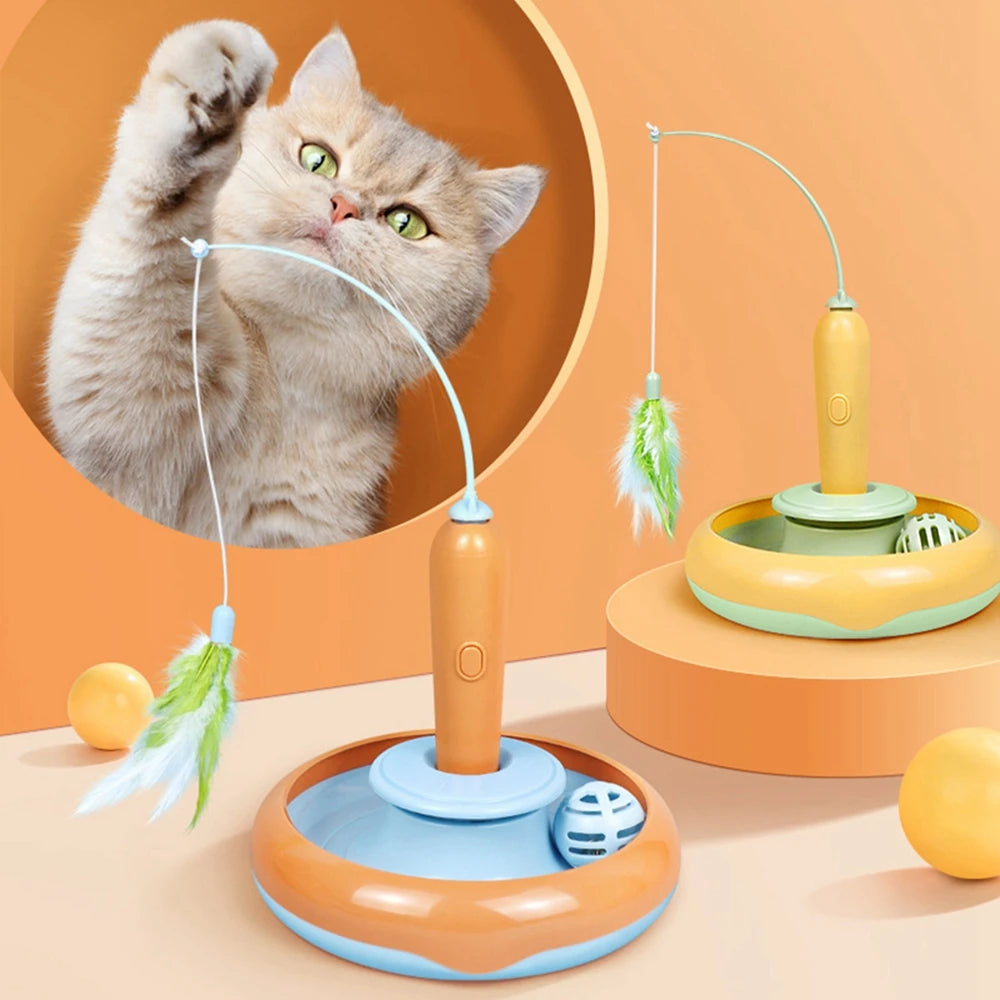 Spinning Carrot Cat Toy